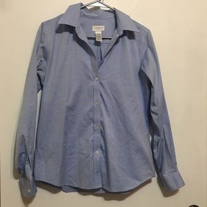 Blue professional button up